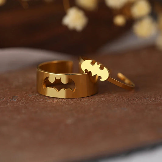 Batman Couple Rings