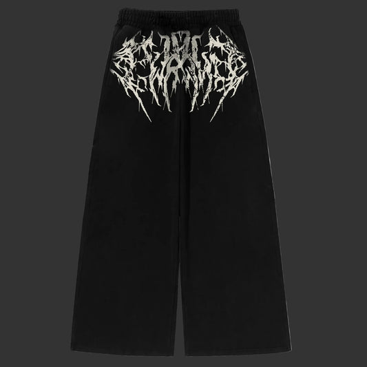 Dark Y2K Baggy Pants