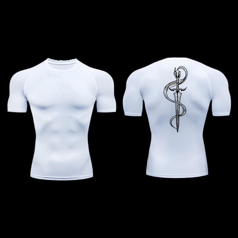 Serpent Blade Compression Shirt – Symbol of Precision