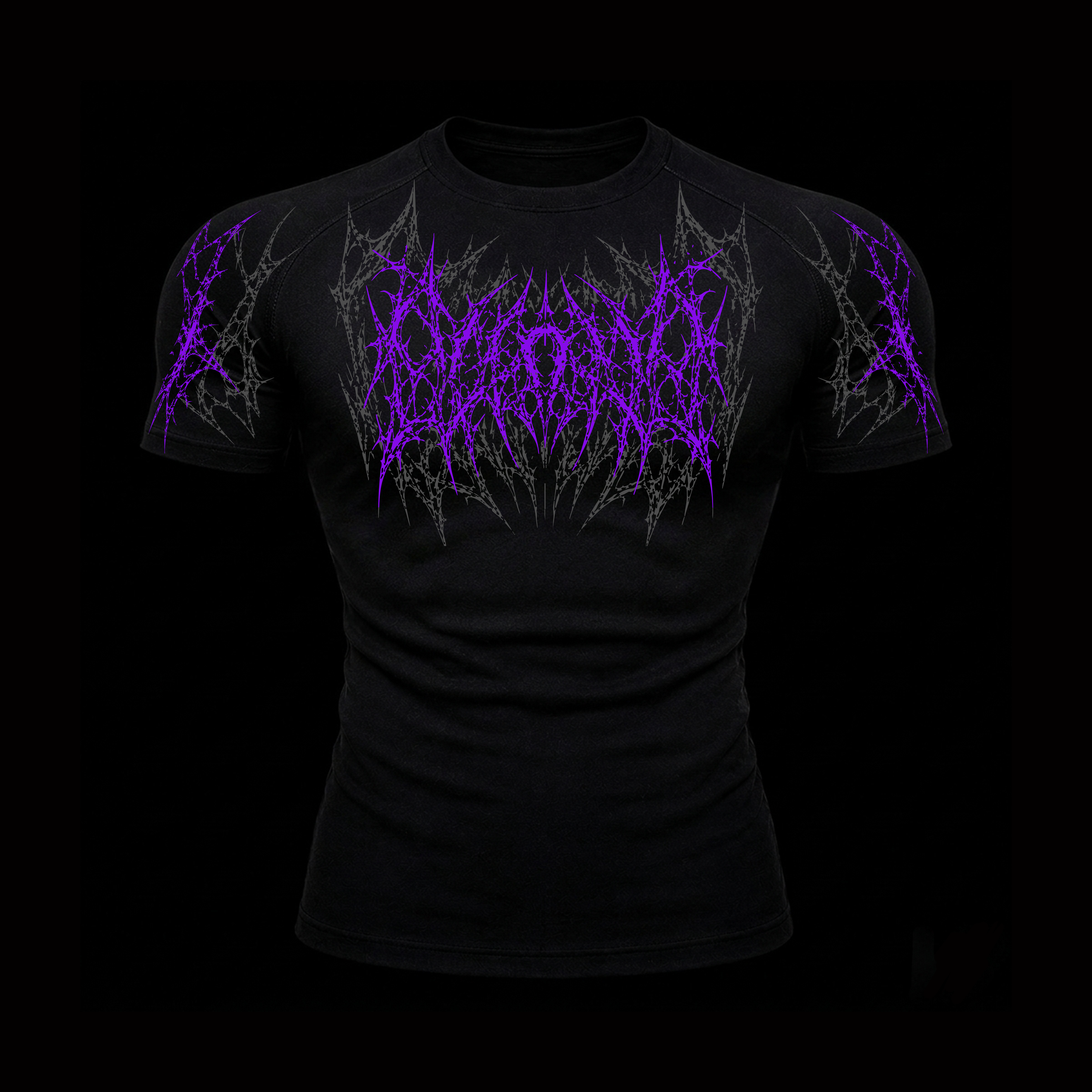 Void Reign Compression Shirt Athletic Fit | MAZENTIH