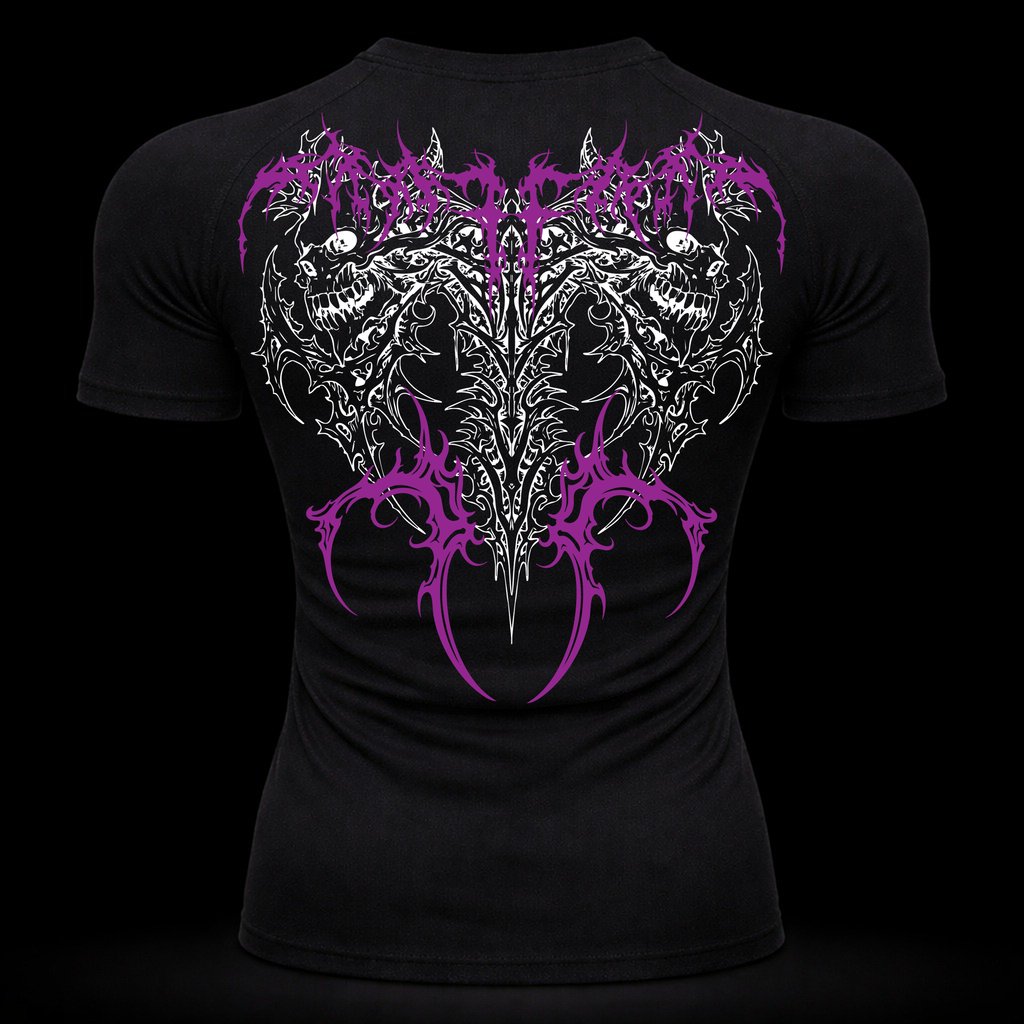 Blood Reaper Compression Shirt – Athletic Fit | MAZENTIH