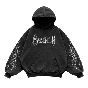 Chaos Oversized vintage Hoodie – Athletic Fit |MAZENTIH