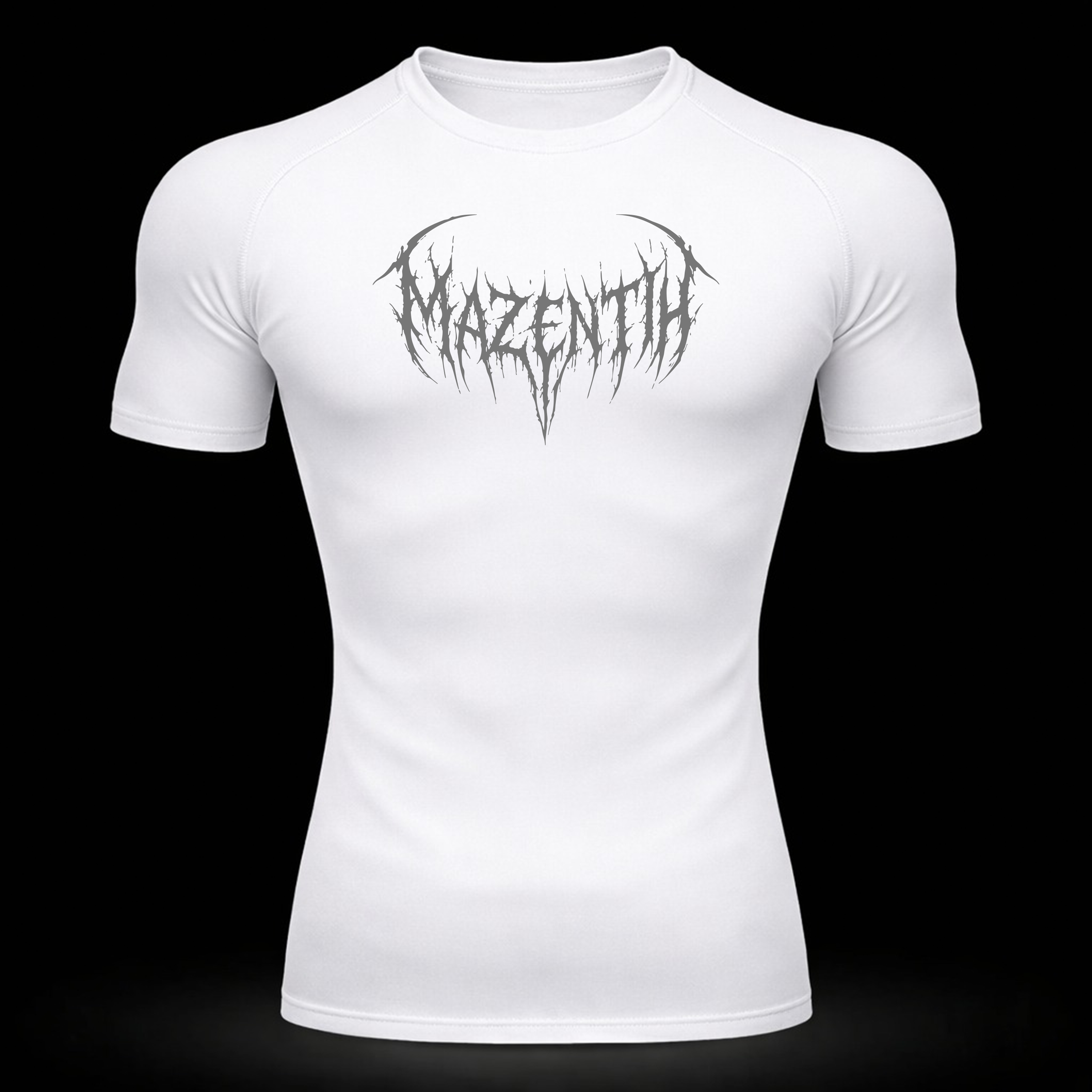 Crimson Blade Compression Shirt – Athletic Fit | MAZENTIH