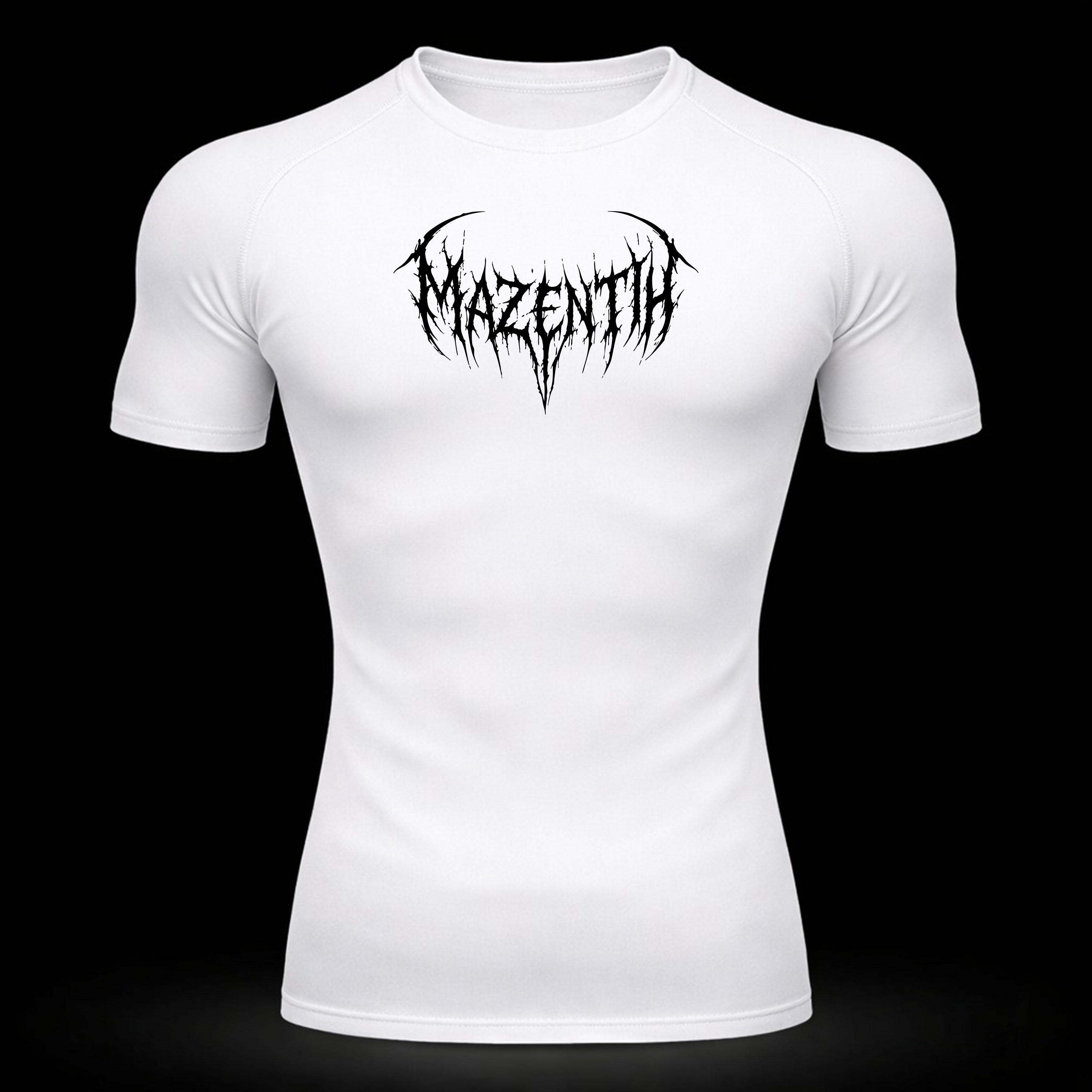 Crimson Blade Compression Shirt – Athletic Fit | MAZENTIH