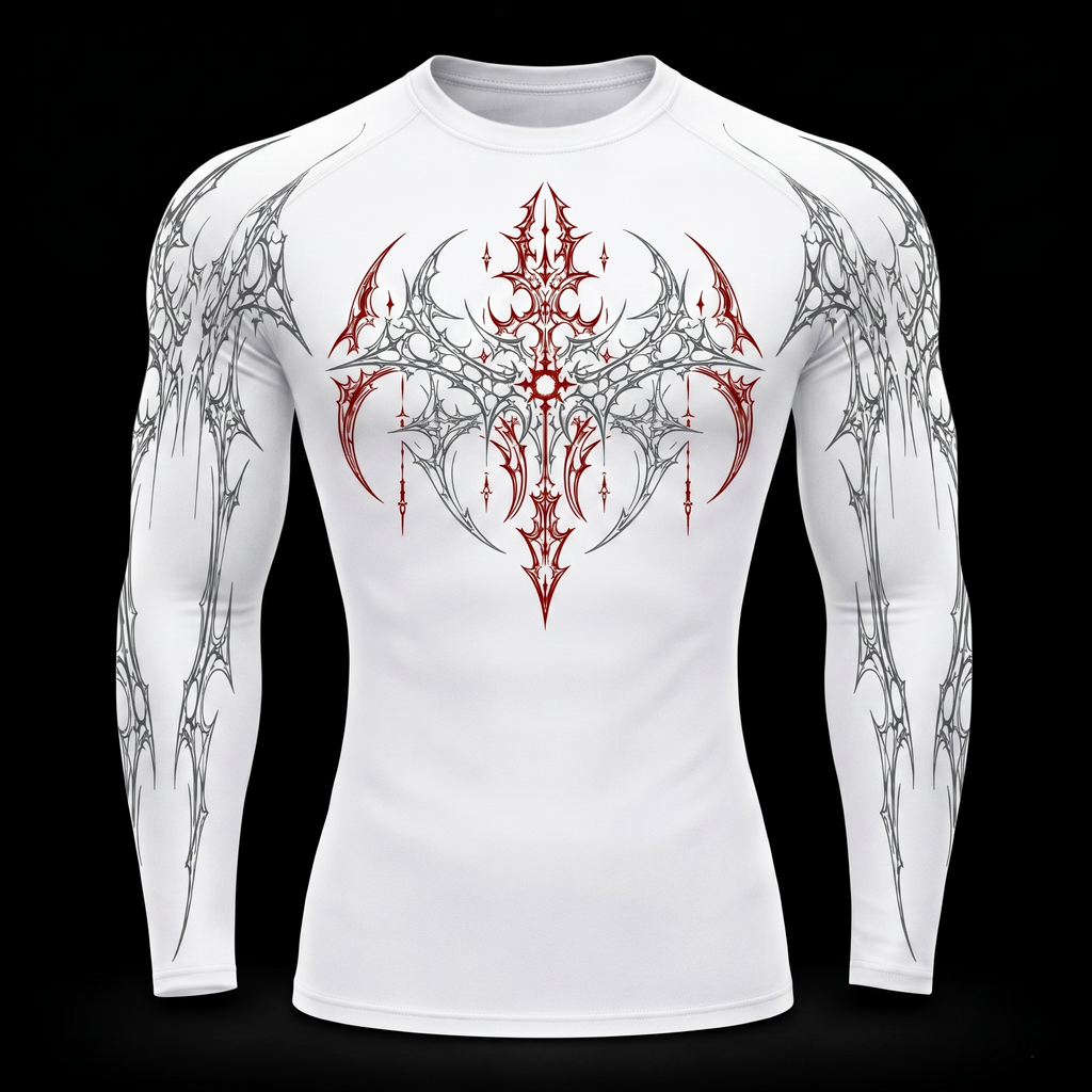 Abyss Armor Long Sleeve Compression – Athletic Fit | MAZENTIH