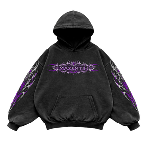 Void Pulse Hoodie Oversized vintage Hoodie – Athletic Fit |MAZENTIH