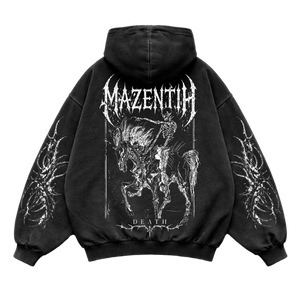 Chaos Oversized vintage Hoodie – Athletic Fit |MAZENTIH