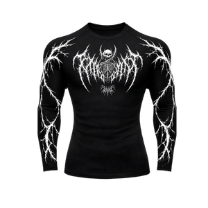 Phantom Wing Long Sleeve Compression – Athletic Fit | MAZENTIH