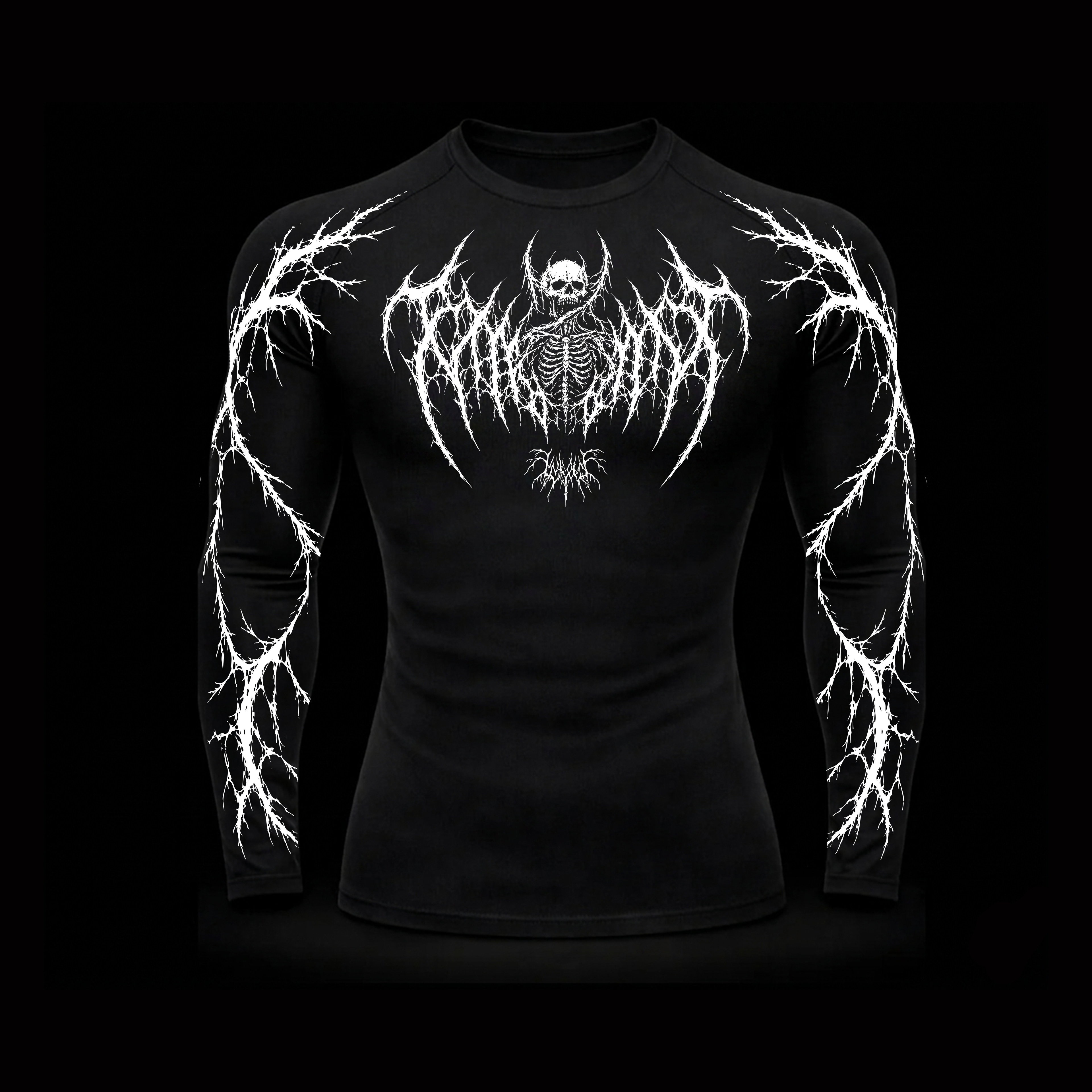 Phantom Wing Long Sleeve Compression – Athletic Fit | MAZENTIH