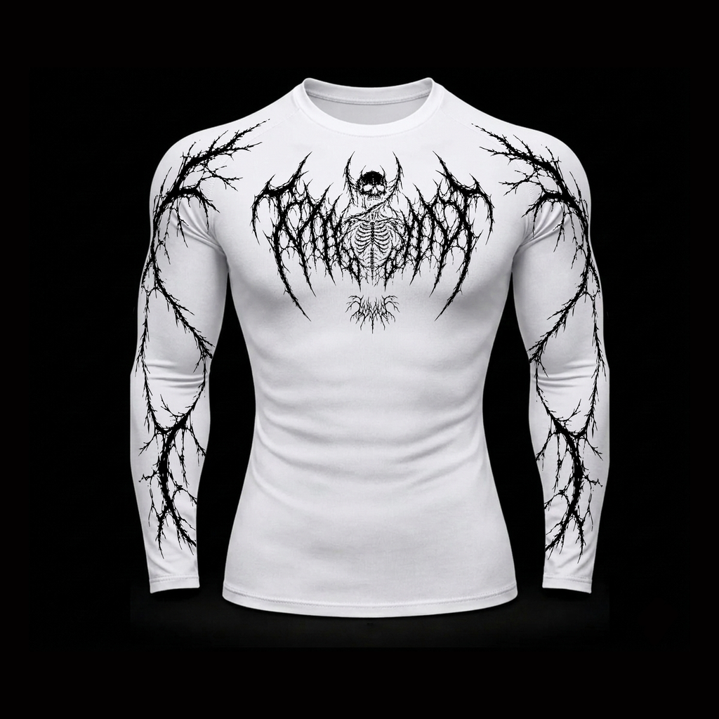 Phantom Wing Long Sleeve Compression – Athletic Fit | MAZENTIH