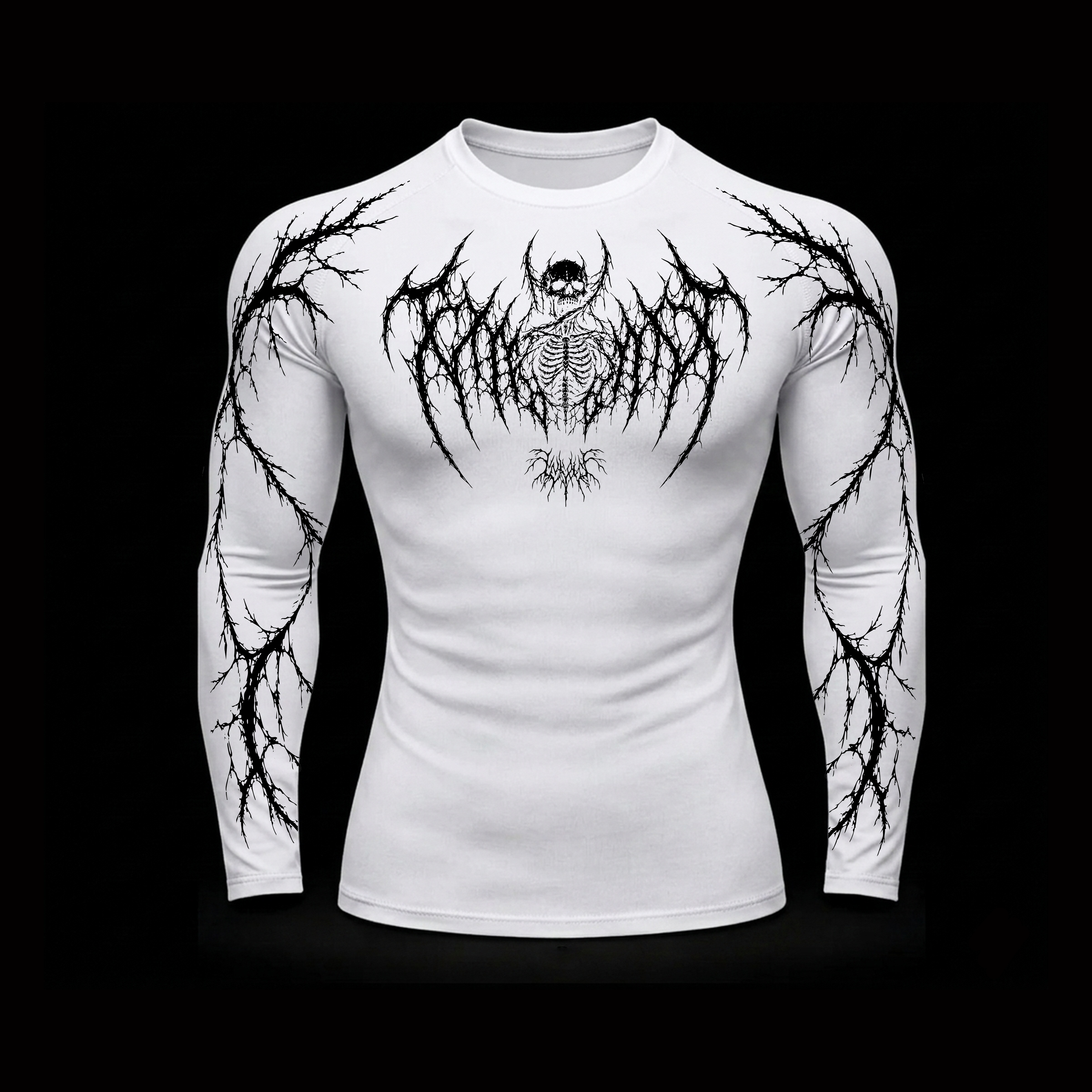 Phantom Wing Long Sleeve Compression – Athletic Fit | MAZENTIH