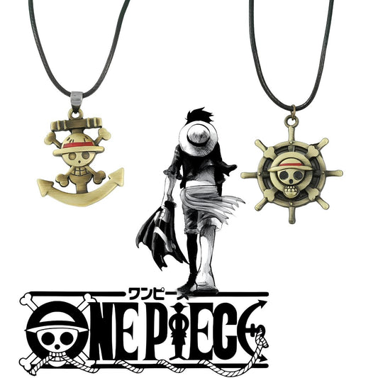 One Piece Monkey D. Luffy Vintage Necklace