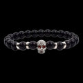Dark Red Eye Skull Bead – Athletic Bracelet |MAZENTIH