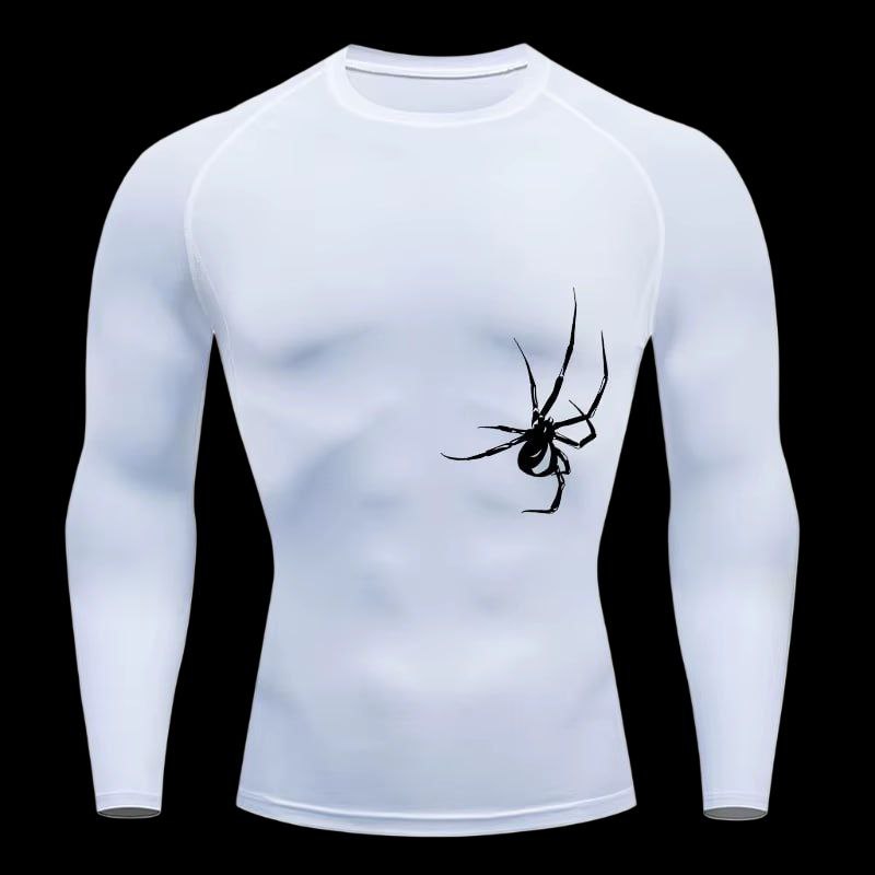 Y2K Spider Compression Long Sleeve – Web of Power
