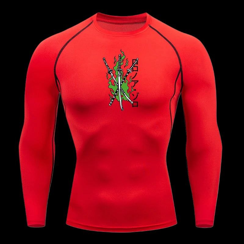 ZR Compression Long Sleeve T-Shirt – Gymwear for Men