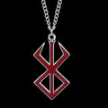 Red Brand Symbol – Athletic Necklace |MAZENTIH