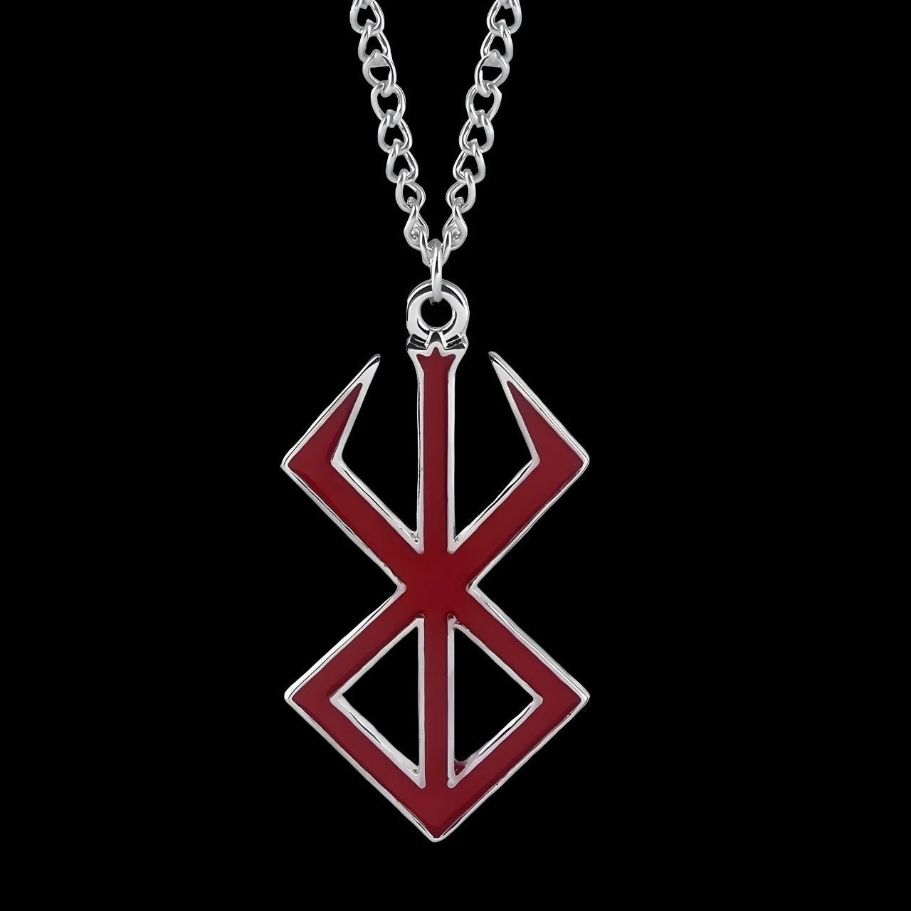 Red Brand Symbol – Athletic Necklace |MAZENTIH