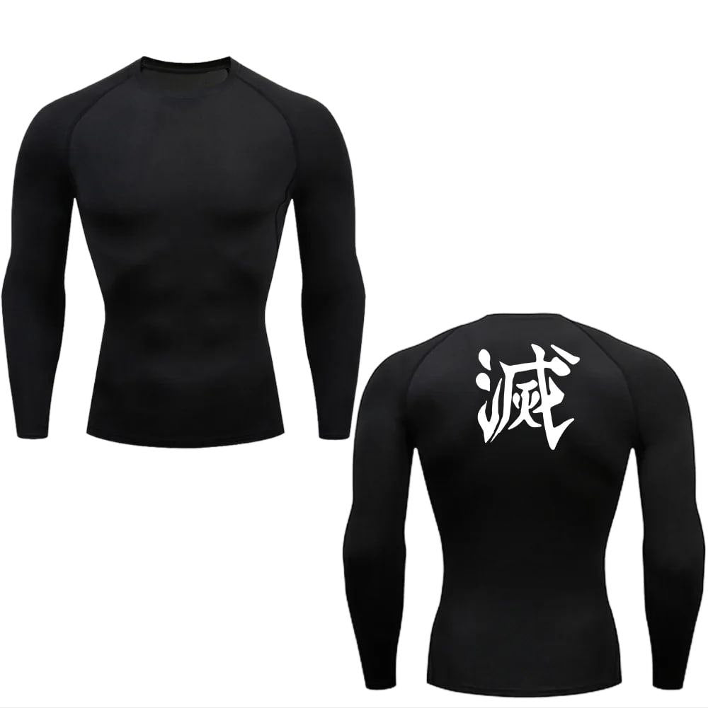 Demon Slayer Compression T-shirt Long Sleeves