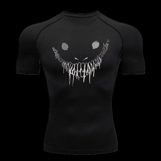 Monster Smile Compression T-shirt Short Sleeve