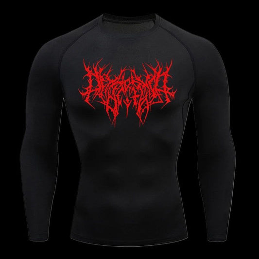 Thorns Tight Compression T-Shirt Long Sleeve