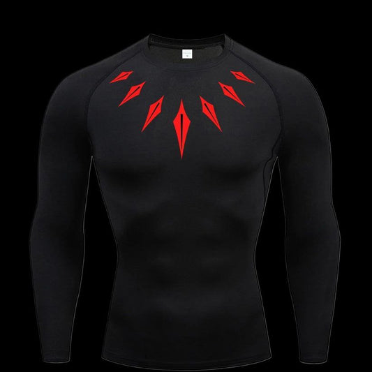 Devil's Thorns  Compression T-Shirt Long Sleeve