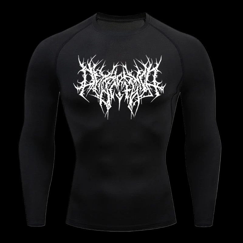 Thorns Tight Compression T-Shirt Long Sleeve