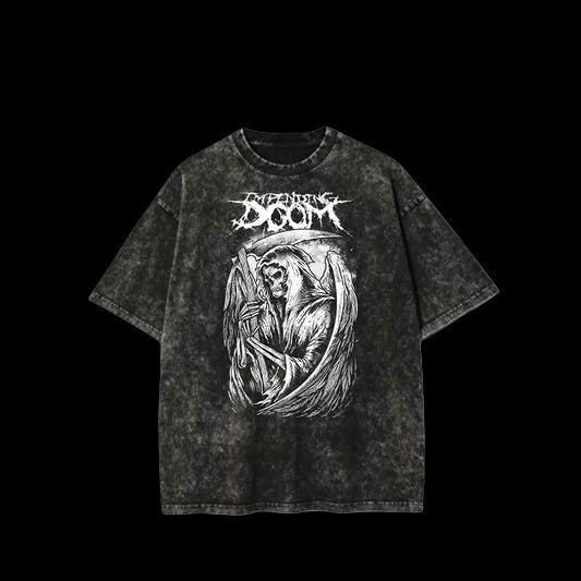 Death's Hand OverSize Vintage T shirt