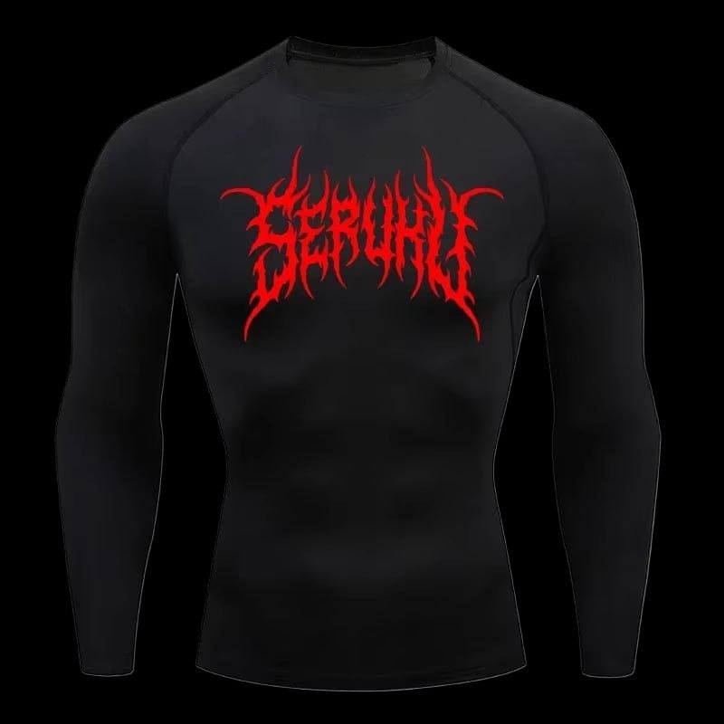 Silhouette Compression Shirt – Men’s Muscle Fit Long Sleeve