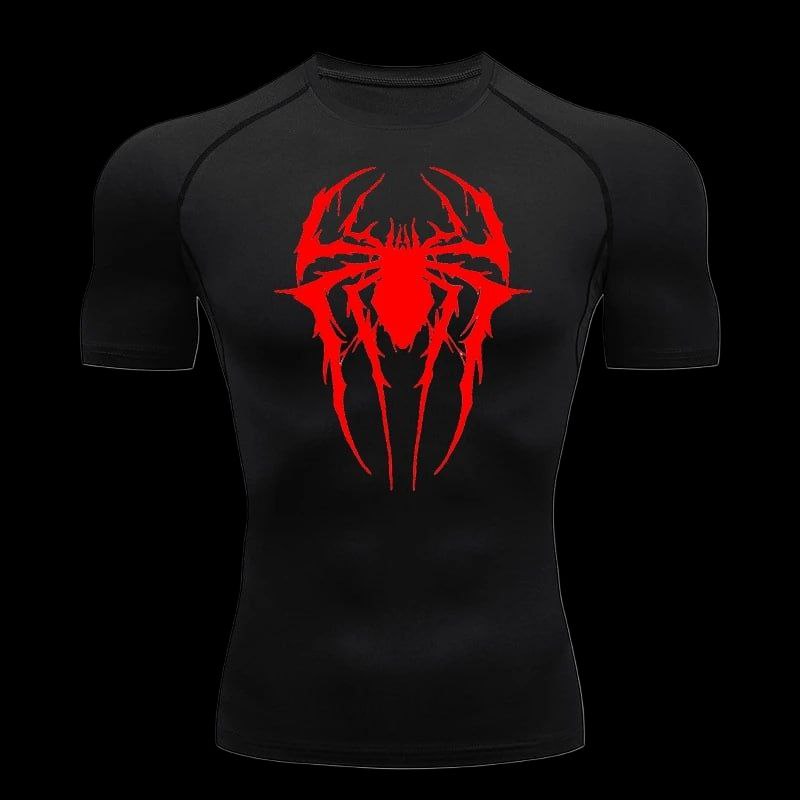 Shadow Spider Compression T-Shirt – Heroic Fit Gymwear