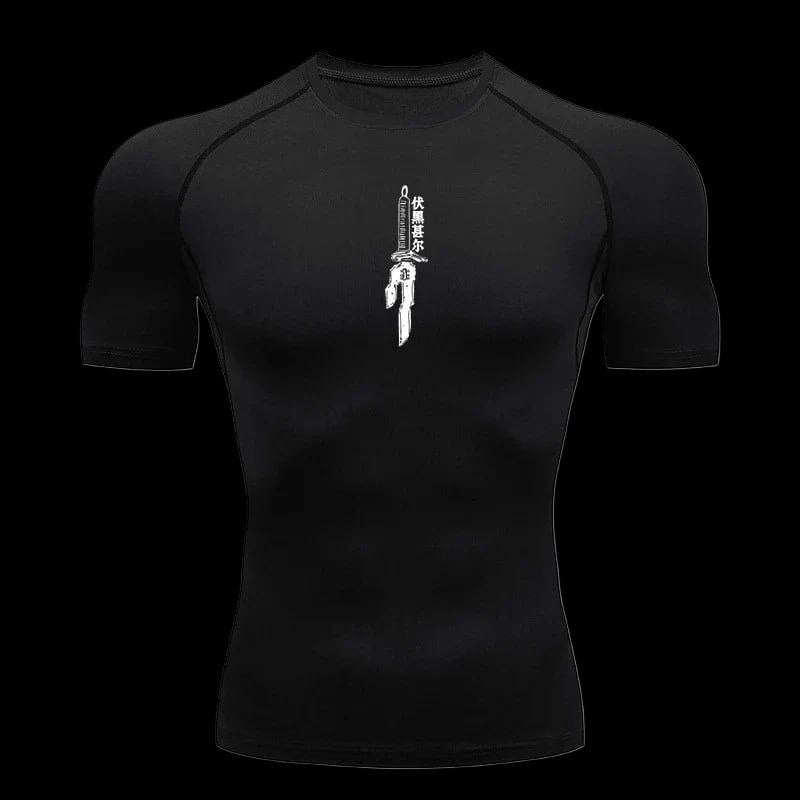 Silent Blade Compression T-Shirt – Assassin Fit Gymwear