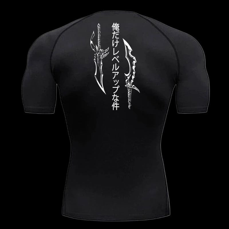 Level Tee Compression T-Shirt – Progression Fit Gymwear