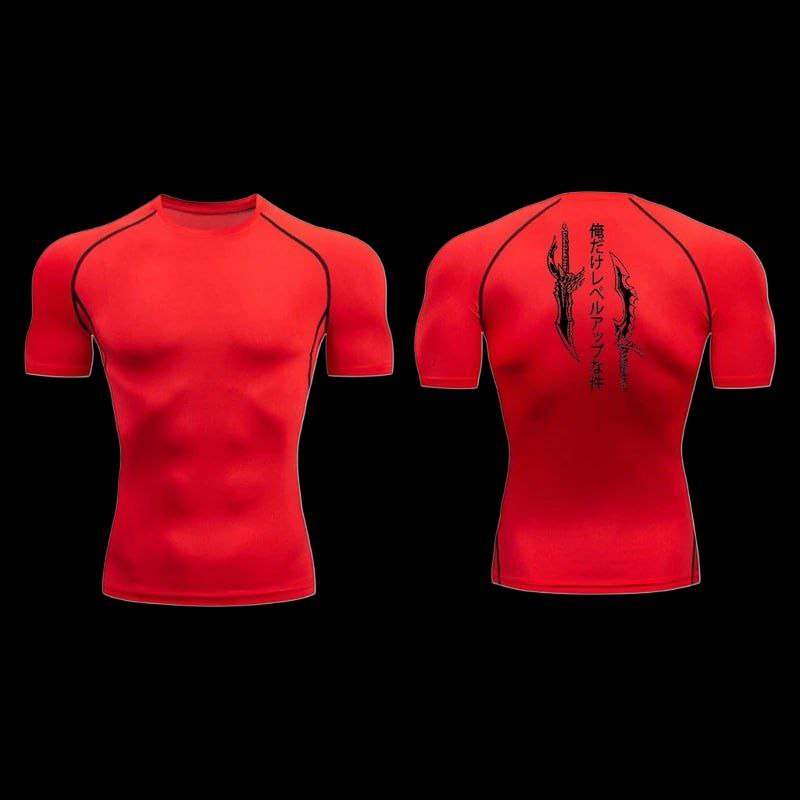 Level Tee Compression T-Shirt – Progression Fit Gymwear