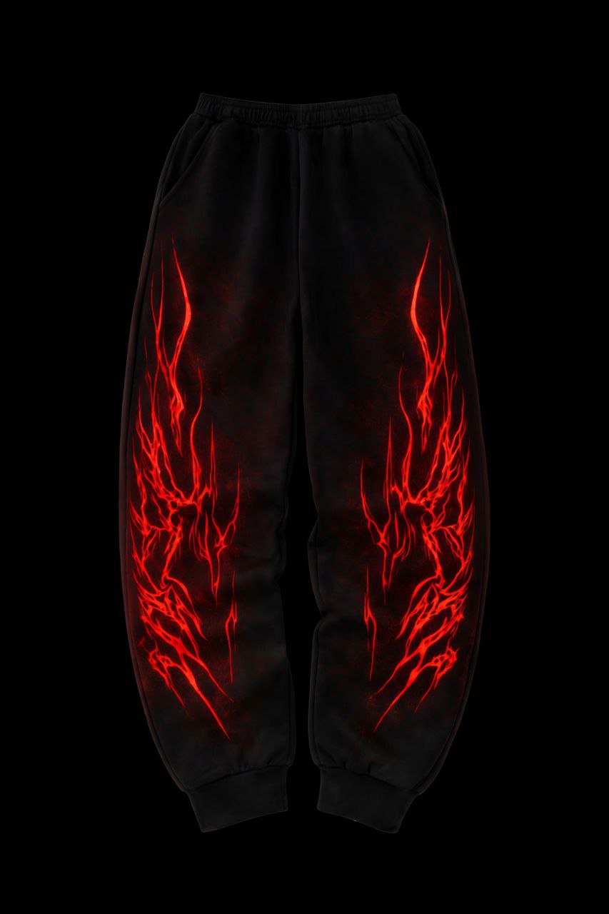 Shadow Thorns Pants – Red & Blue