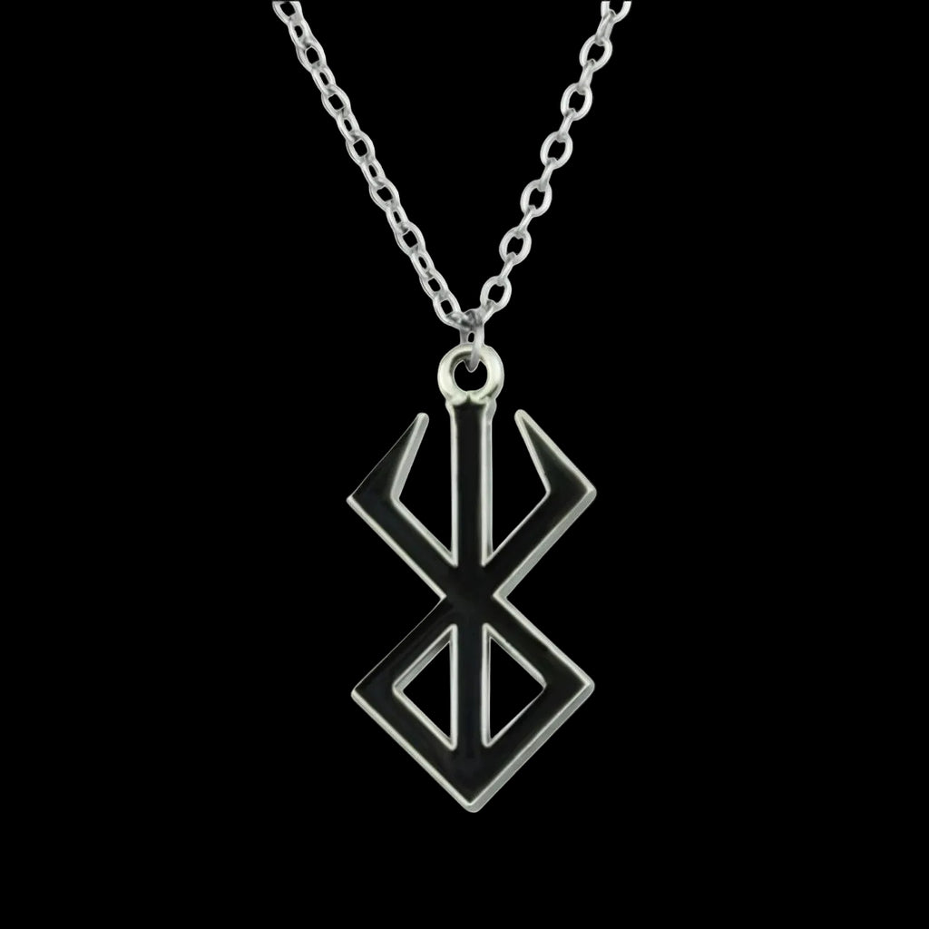 Black Brand Symbol – Athletic Necklace |MAZENTIH