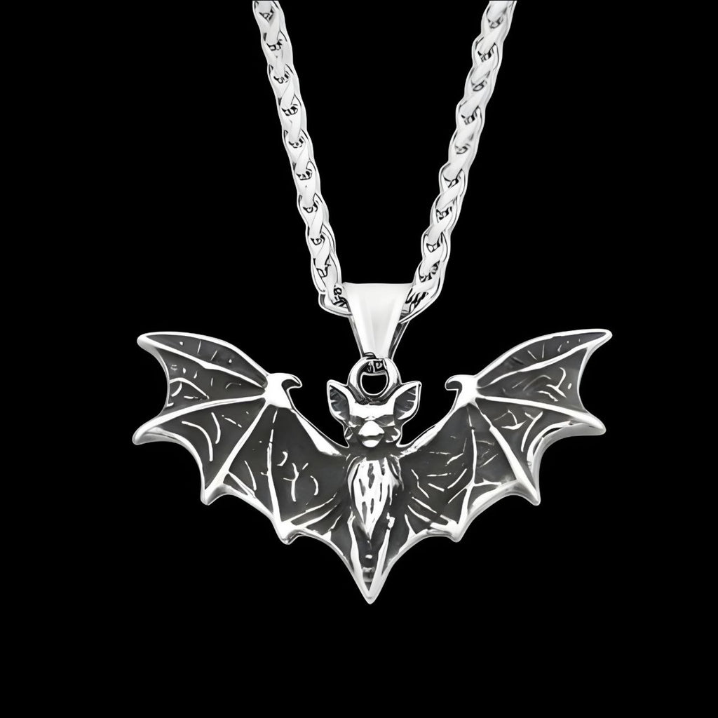 Dark Bat Pendant – Athletic Necklace |MAZENTIH