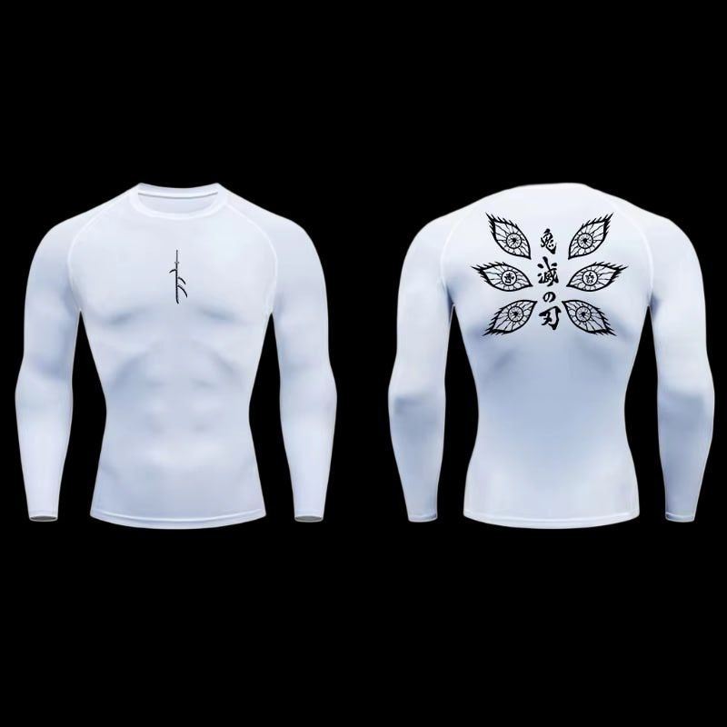 Demon Eyes Compression Shirt – Long Sleeve Power Fit