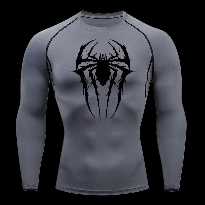 Y2K Spider Compression Long Sleeve Shirt – Venom Gymwear
