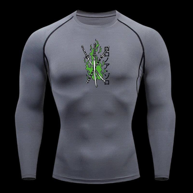 ZR Compression Long Sleeve T-Shirt – Gymwear for Men