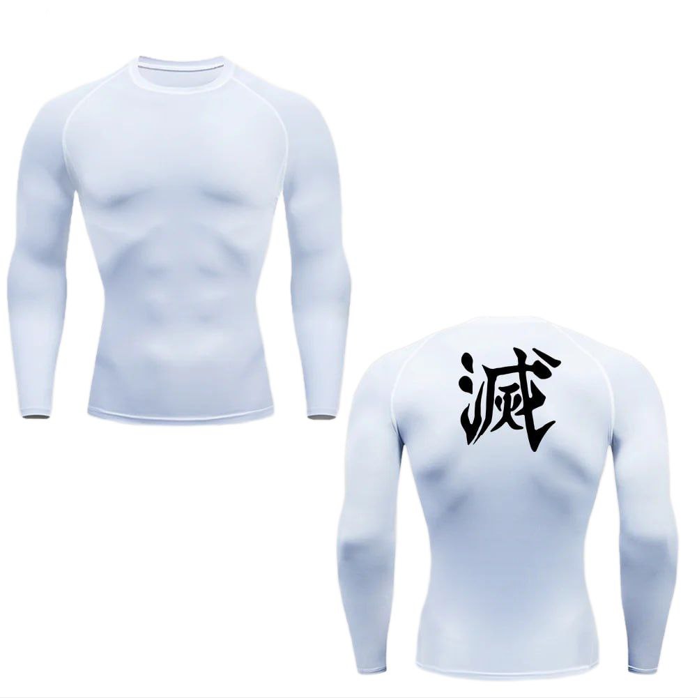 Demon Slayer Compression T-shirt Long Sleeves