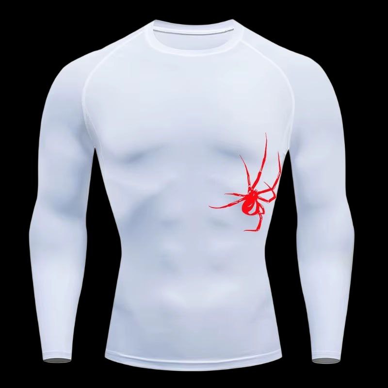 Y2K Spider Compression Long Sleeve – Web of Power