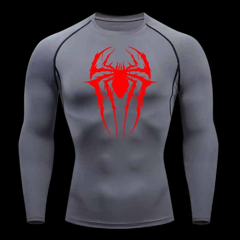 Y2K Spider Compression Long Sleeve Shirt – Venom Gymwear