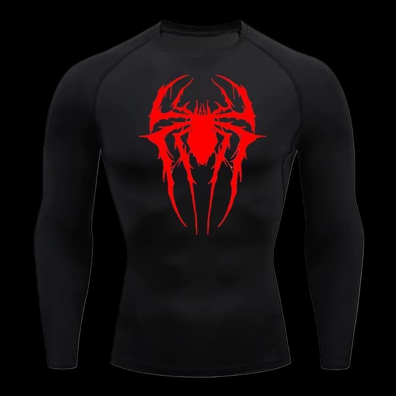 Y2K Spider Compression Long Sleeve Shirt – Venom Gymwear