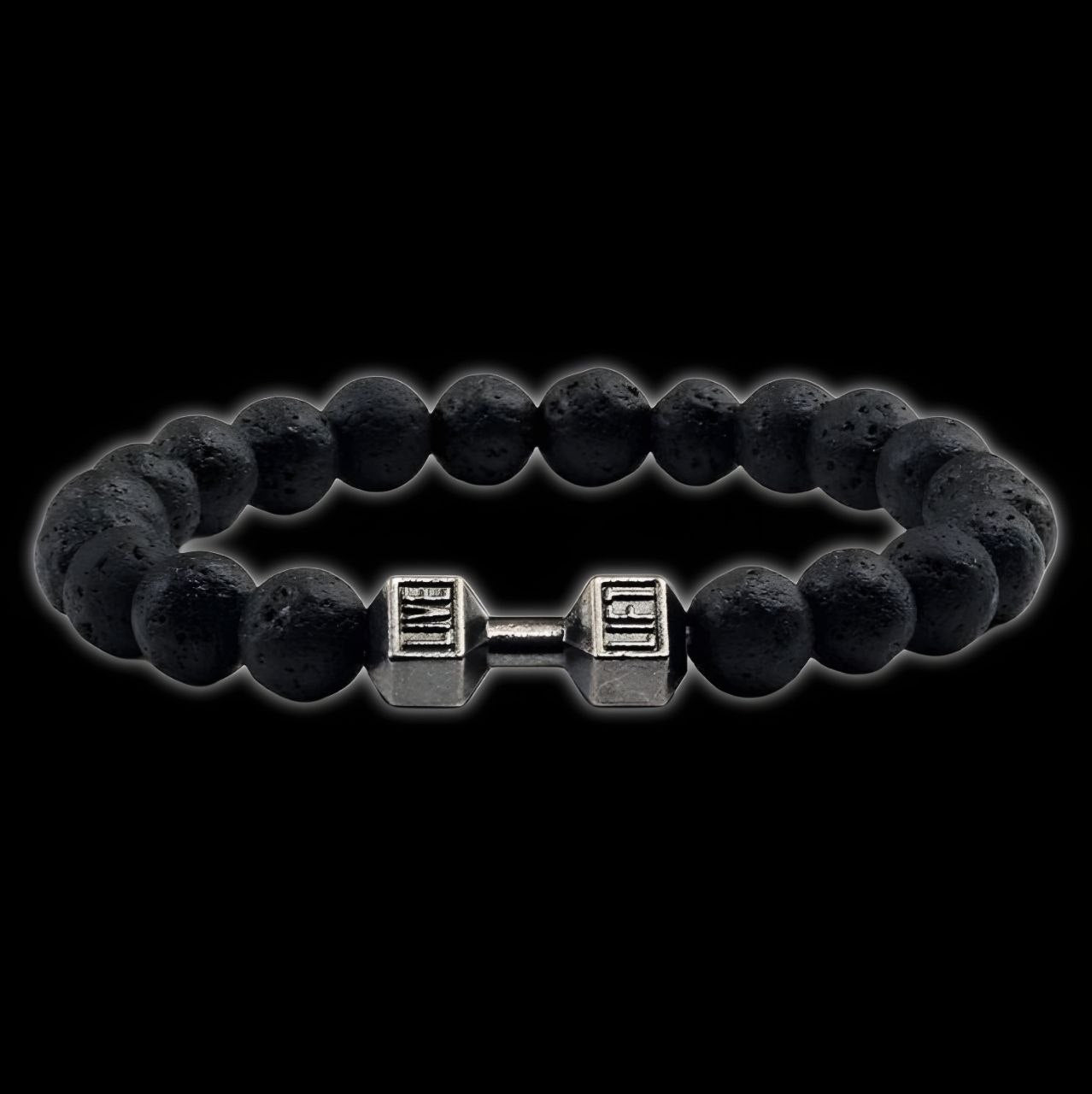 Dumbbell Bead Bracelet – Athletic Bracelet |MAZENTIH
