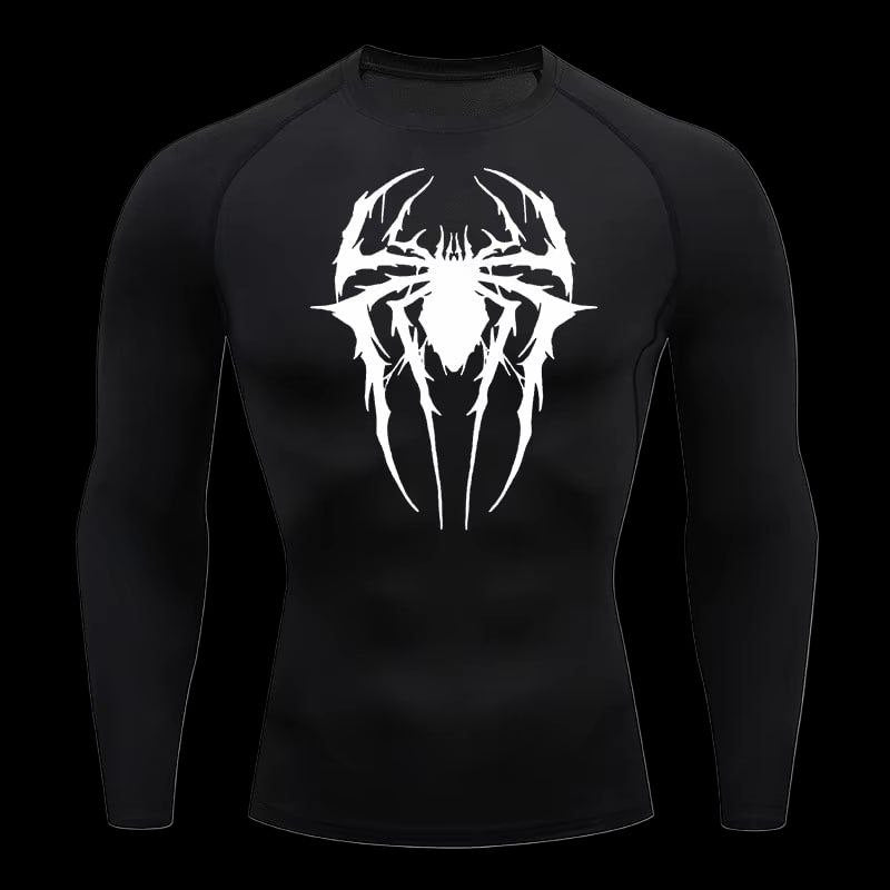 Y2K Spider Compression Long Sleeve Shirt – Venom Gymwear