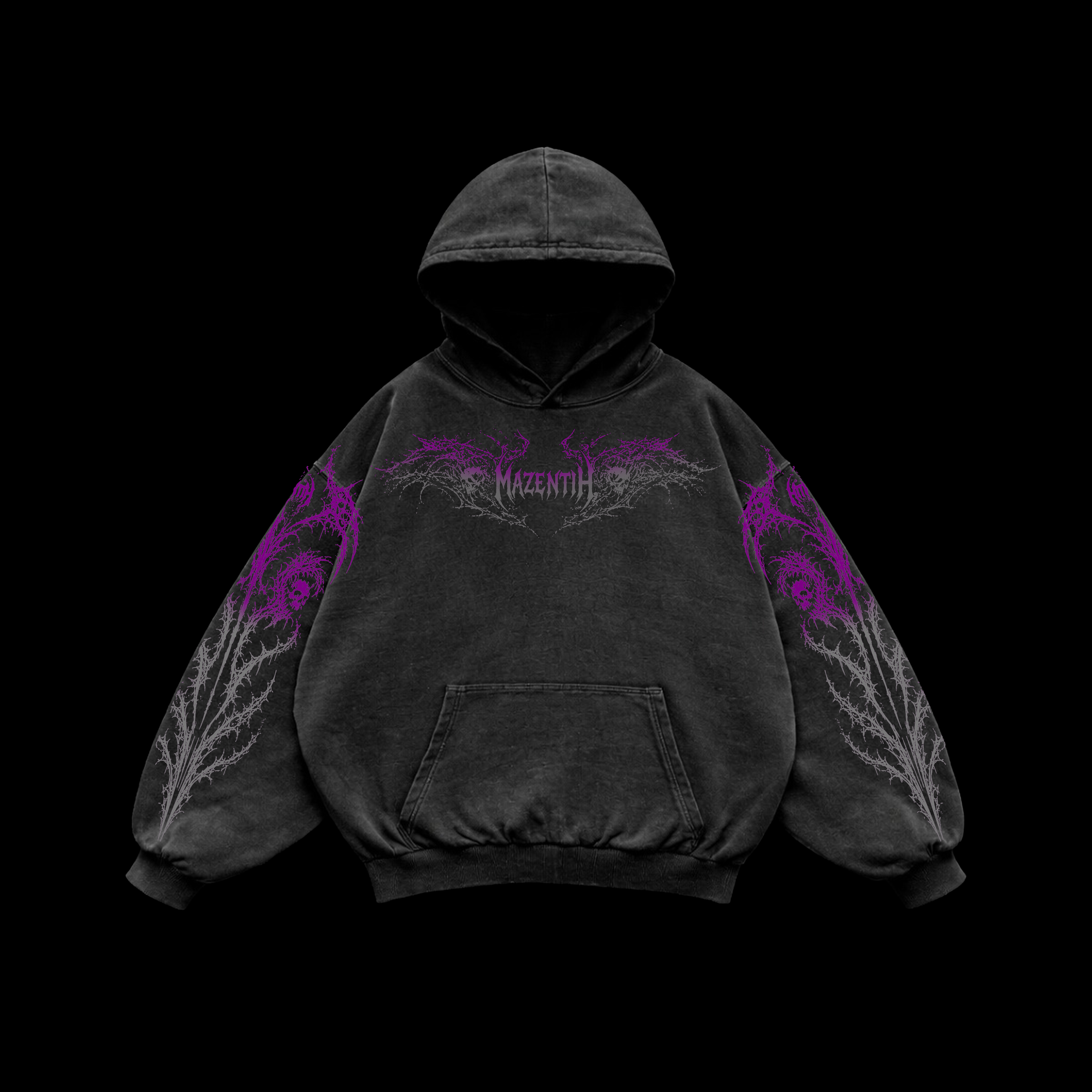 Abyssborn Hoodie  – Athletic Fit |MAZENTIH