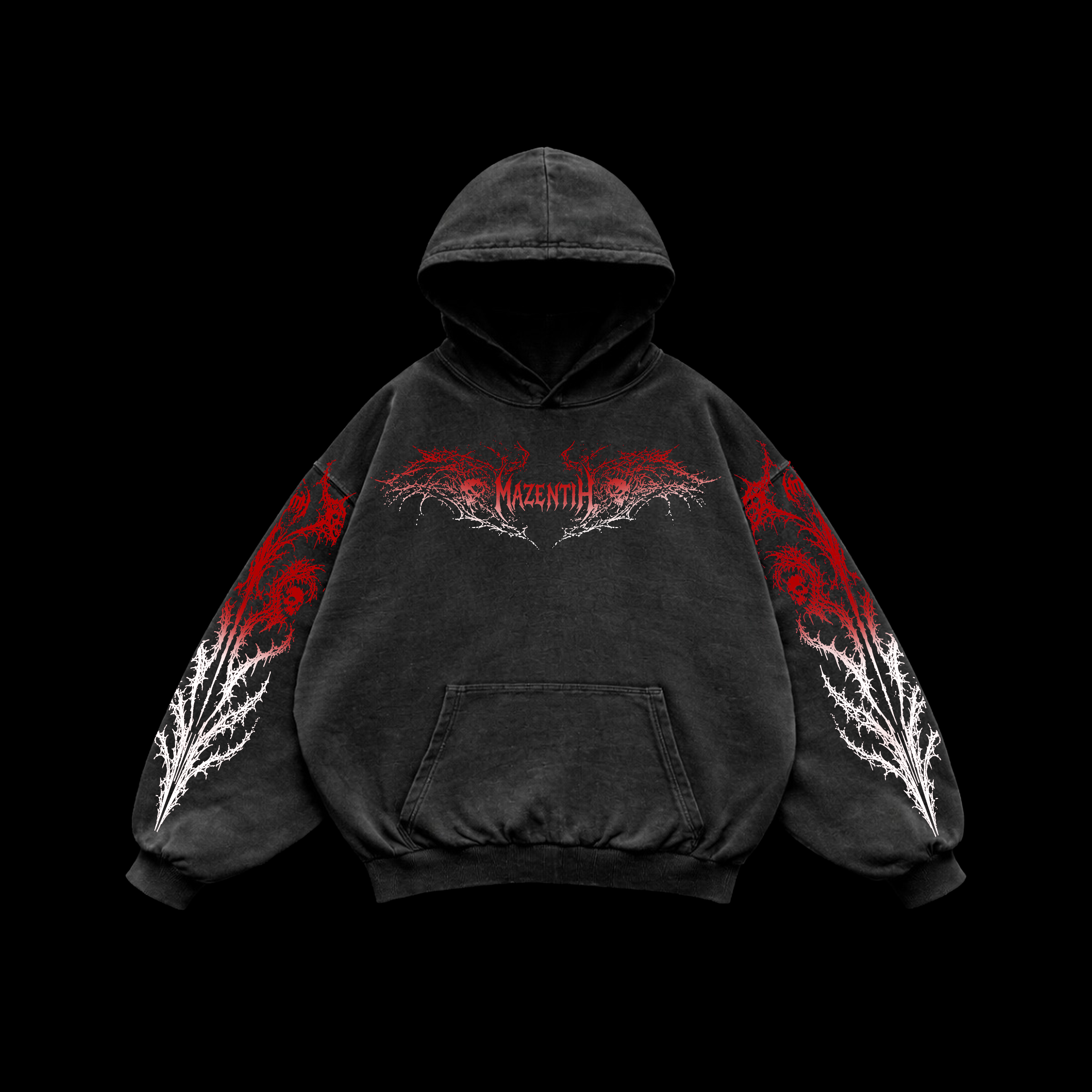 Abyssborn Hoodie  – Athletic Fit |MAZENTIH