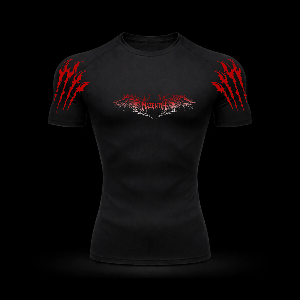 Abyssborn Compression Tee | MAZENTIH |