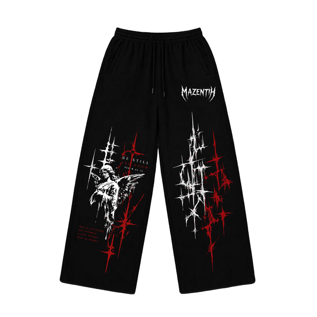 Chaos Grid Baggy– Gym Pants |MAZENTIH