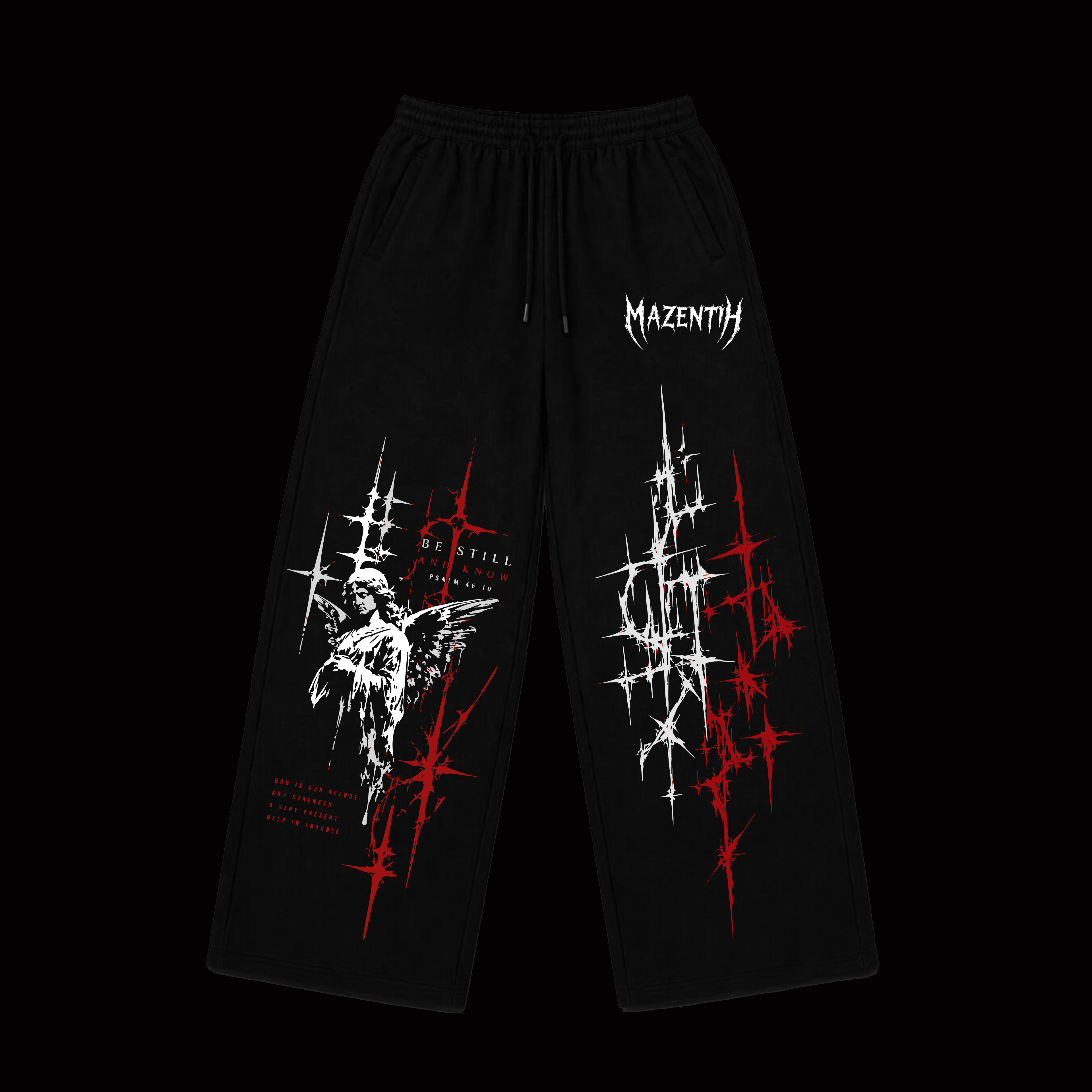 Chaos Grid Baggy– Gym Pants |MAZENTIH