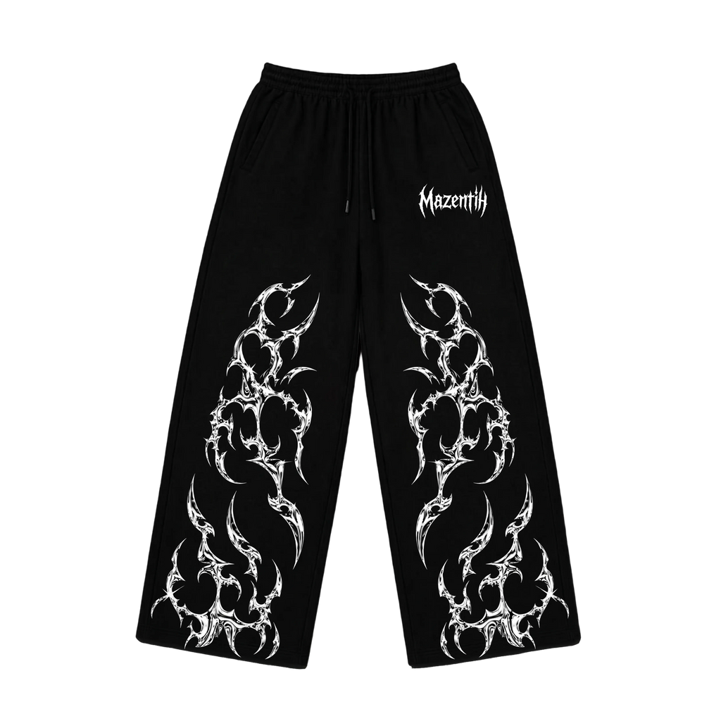 White Phantom Baggy – Gym Pants |MAZENTIH